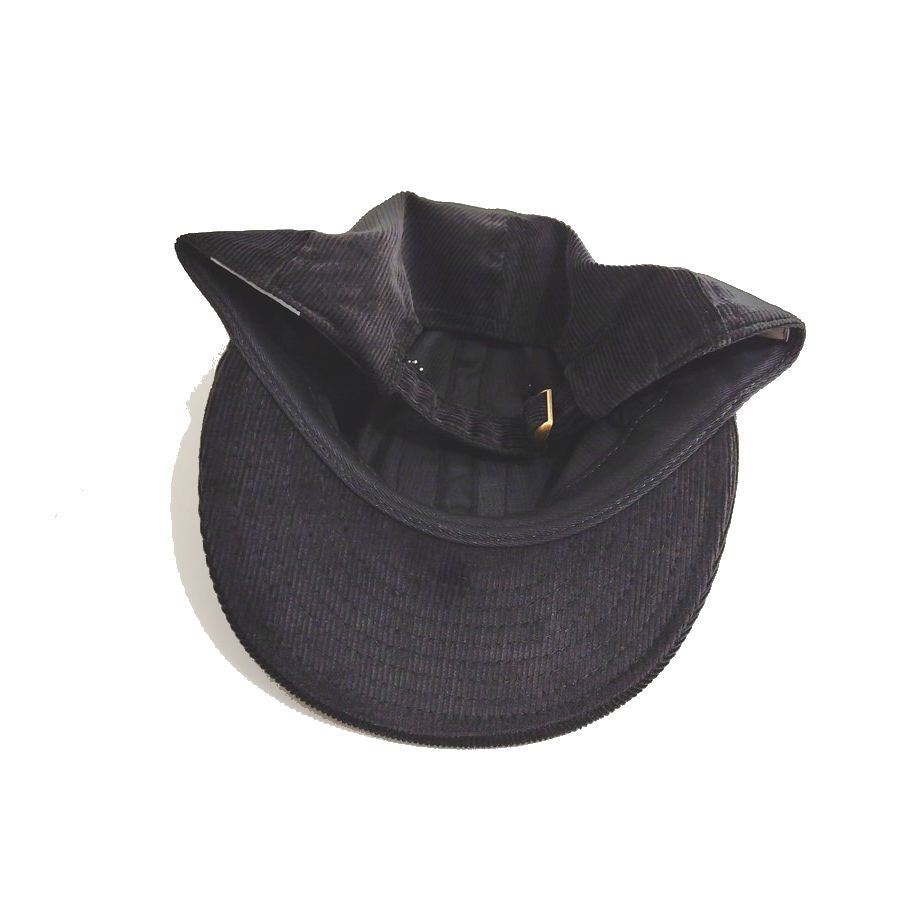 COOPERSTOWN BALL CAP / CORDUROY CAP / 1938 CHICAGO AMERICAN GIANTS  / BLACK / SOFT VISOR / PATCH / SPECIAL ORDER MODEL / MADE IN USA