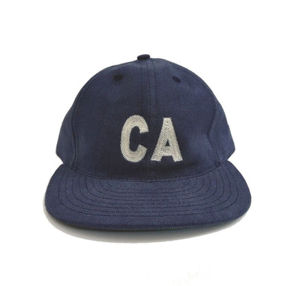 COOPERSTOWN BALL CAP / CALIFORNIA(CA) / BEEFY BRUSHED BULL DENIM CAP / NAVY/ 12OZ / MADE IN USA