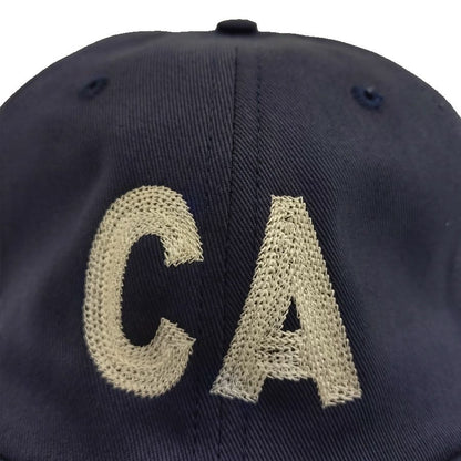COOPERSTOWN BALL CAP / MOTIF-CALIFORNIA(CA) / CHAIN STITCH/ MADE IN USA