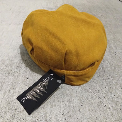 CAP MARINE / MODEL：MATELOT  / MUSTARD / SIZE：58 59 60 61 62/ MADE IN FRANCE