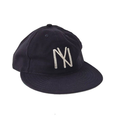 COOPERSTOWN BALL CAP / 1935 NEWYORK BLACK YANKEES / BRUSHED COTTON TWILL / SOFT VISOR / D-RING / BLACK / CHAIN STITCH / MADE IN USA