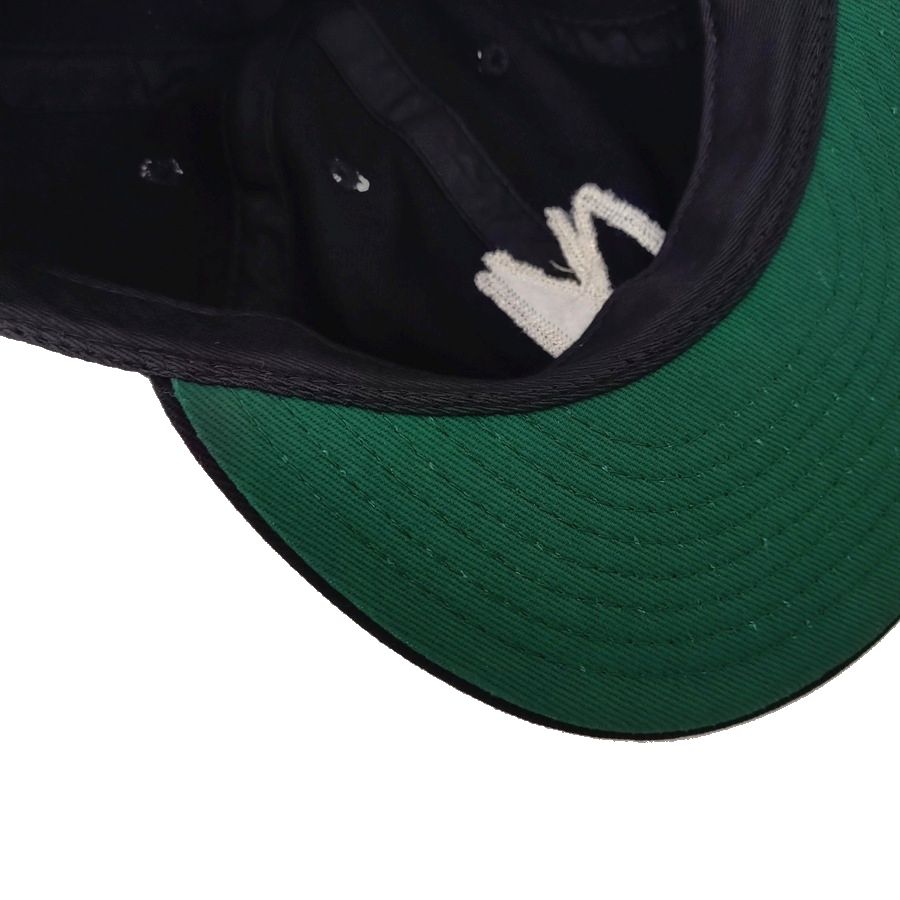 COOPERSTOWN BALL CAP / 1935 NEWYORK BLACK YANKEES / BRUSHED COTTON TWILL / SOFT VISOR / D-RING / BLACK / CHAIN STITCH / MADE IN USA