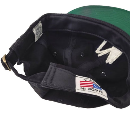 COOPERSTOWN BALL CAP / 1935 NEWYORK BLACK YANKEES / BRUSHED COTTON TWILL / SOFT VISOR / D-RING / BLACK / CHAIN STITCH / MADE IN USA