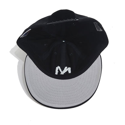 COOPERSTOWN BALL CAP / 1935 NEWYORK BLACK YANKEES / BRUSHED COTTON TWILL / SOFT VISOR / SNAP / CHAIN STITCH / BLACK / SPECIAL ORDER / MADE IN USA
