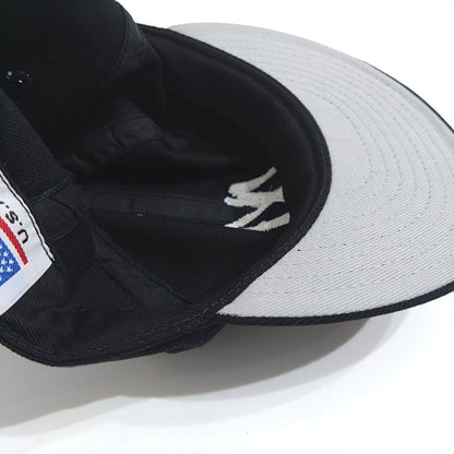 COOPERSTOWN BALL CAP / 1935 NEWYORK BLACK YANKEES / BRUSHED COTTON TWILL / SOFT VISOR / SNAP / CHAIN STITCH / BLACK / SPECIAL ORDER / MADE IN USA