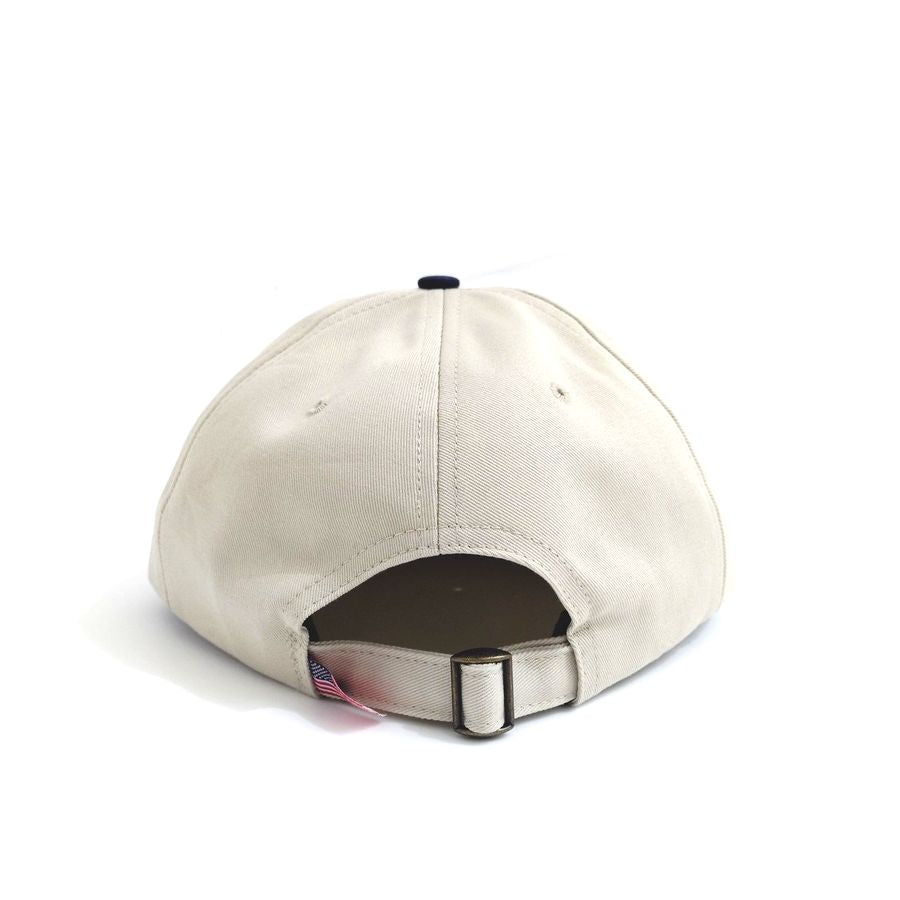 COOPERSTOWN BALL CAP / 1926 CHICAGO AMERICAN GIANTS / STONE×NAVY / SPECIAL ORDER COLOR /  Made IN USA