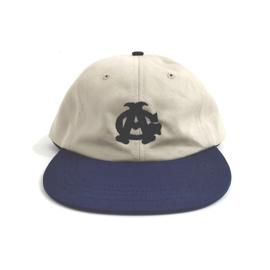 COOPERSTOWN BALL CAP / 1926 CHICAGO AMERICAN GIANTS / STONE×NAVY / SPECIAL ORDER COLOR /  Made IN USA