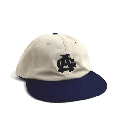 COOPERSTOWN BALL CAP / 1926 CHICAGO AMERICAN GIANTS / STONE×NAVY / SPECIAL ORDER COLOR /  Made IN USA