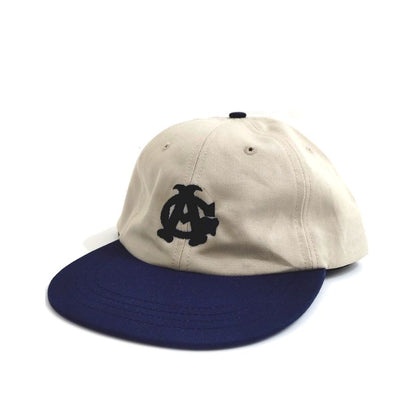 COOPERSTOWN BALL CAP / 1926 CHICAGO AMERICAN GIANTS / STONE×NAVY / SPECIAL ORDER COLOR /  Made IN USA
