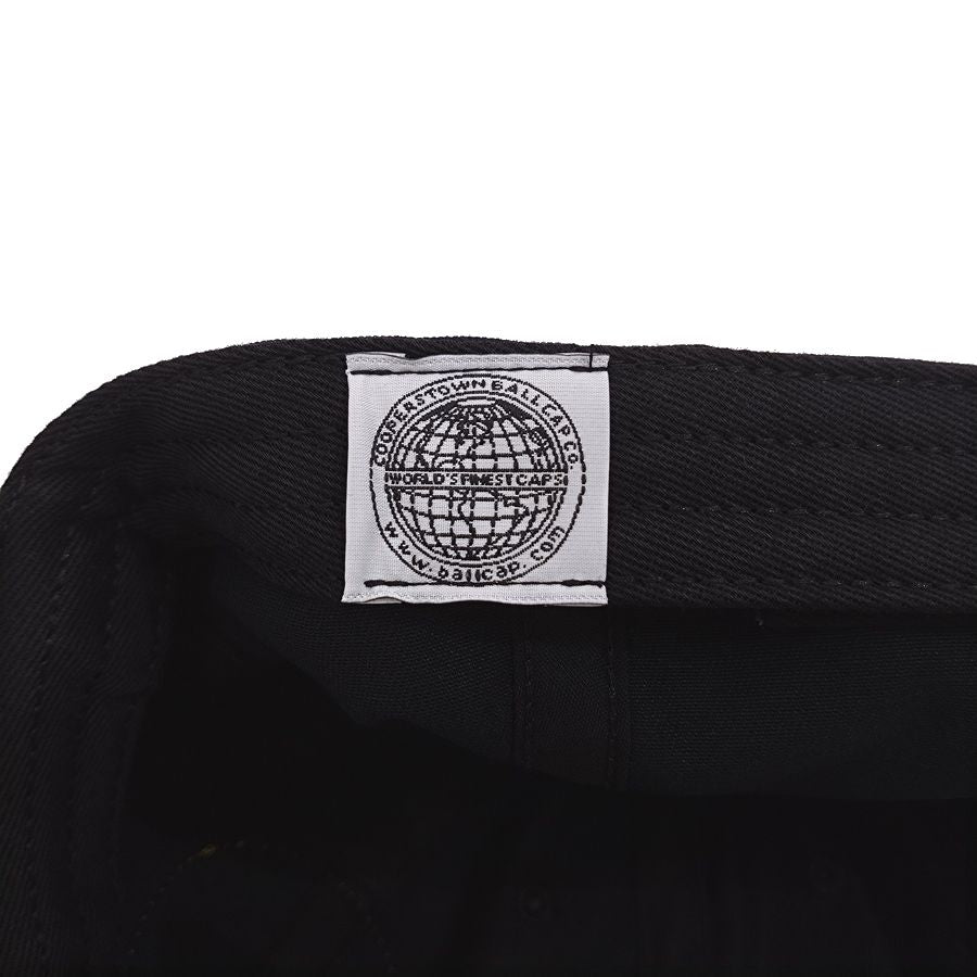 COOPERSTOWN BALL CAP / 1949 KALAMAZOO LASSIES / BLACk×LT,GRAY