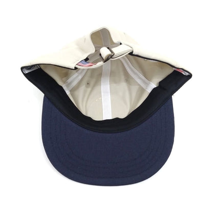 COOPERSTOWN BALL CAP / 1946 BATTLE CREEK BELLES  / STONE ×  NAVY【SPECIAL ORDER COLOR】MADE IN USA