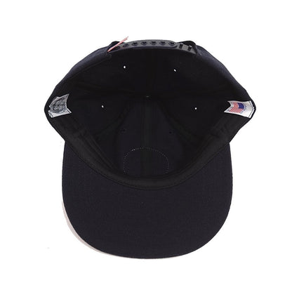 COOPERSTOWN BALL CAP / 1943 SOUTH BEND BLUE SOX / WOOLSAGE / NAVY / PATCH / SNAP / MADE IN USA