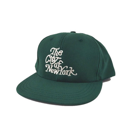 COOPERSTOWN BALL CAP / The City Of Newyork / HIGH-CROWN / GREEN / SNAP / MADE IN USA