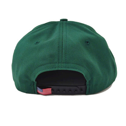 COOPERSTOWN BALL CAP / The City Of Newyork / HIGH-CROWN / GREEN / SNAP / MADE IN USA