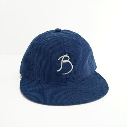 COOPERSTOWN BALL CAP / CORDUROY CAP / 1915 BROOKLYN TIP TOPS / OCEAN / SOFT VISOR / SPECIAL ORDER MODEL / MADE IN USA