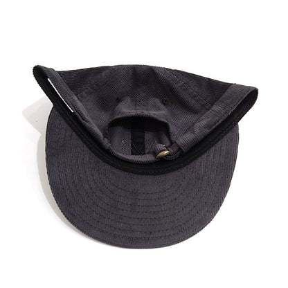 COOPERSTOWN BALL CAP / CORDUROY CAP / 1935 NEWYORK BLACK YANKEES / GRAY / SOFT VISOR / FELT / SPECIAL ORDER MODEL / MADE IN USA