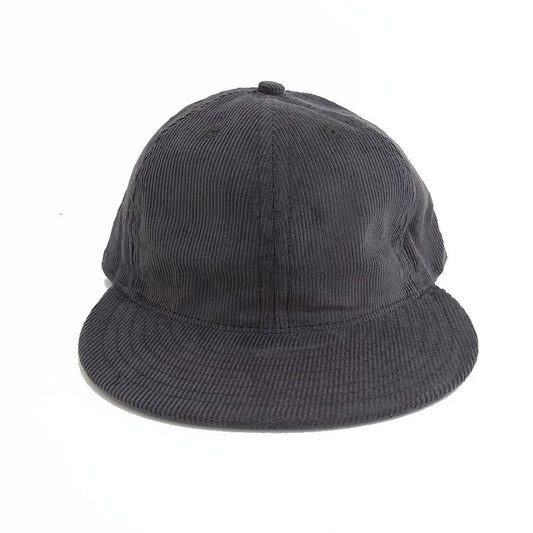 COOPERSTOWN BALL CAP / COUDUROY / SOLID / GRAY / SOFT VISOR / SPECIAL ORDER MODEL / MADE IN USA