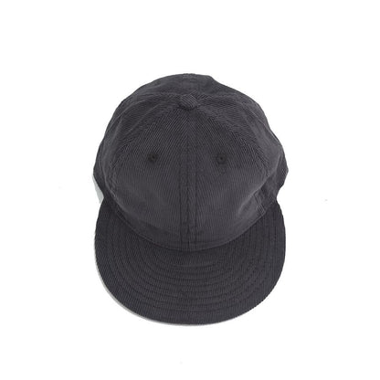 COOPERSTOWN BALL CAP / COUDUROY / SOLID / GRAY / SOFT VISOR / SPECIAL ORDER MODEL / MADE IN USA