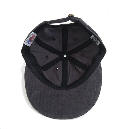 COOPERSTOWN BALL CAP / CORDUROY CAP / 1915 BROOKLYN TIP TOPS / GRAY / SOFT VISOR / SPECIAL ORDER MODEL / MADE IN USA
