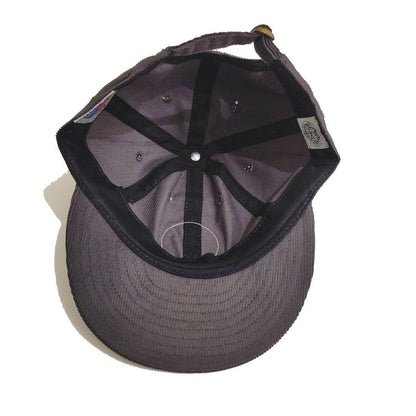 COOPERSTOWN BALL CAP / CORDUROY CAP / COOPERS PATCH  / GRAY / SOFT VISOR / PATCH / SPECIAL ORDER MODEL / MADE IN USA