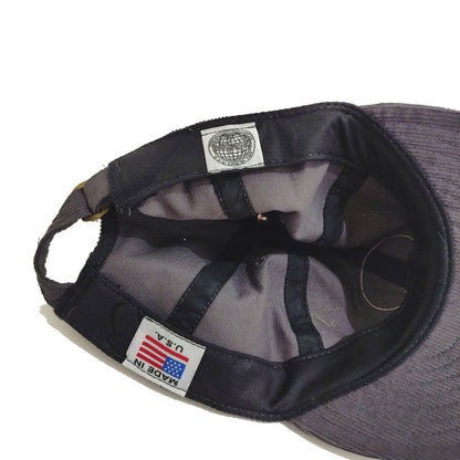 COOPERSTOWN BALL CAP / CORDUROY CAP / COOPERS PATCH  / GRAY / SOFT VISOR / PATCH / SPECIAL ORDER MODEL / MADE IN USA