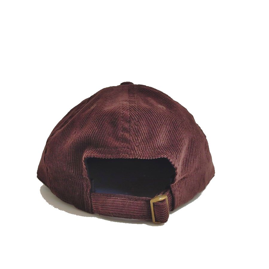 COOPERSTOWN BALL CAP / CORDUROY CAP / COOPERS PATCH  / BROWN / SOFT VISOR / PATCH / SPECIAL ORDER MODEL / MADE IN USA
