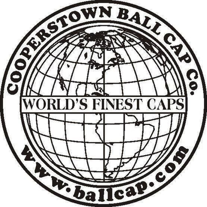 COOPERSTOWN BALL CAP / 1948 ROCK FORD PEACHES / RED / MADE IN USA