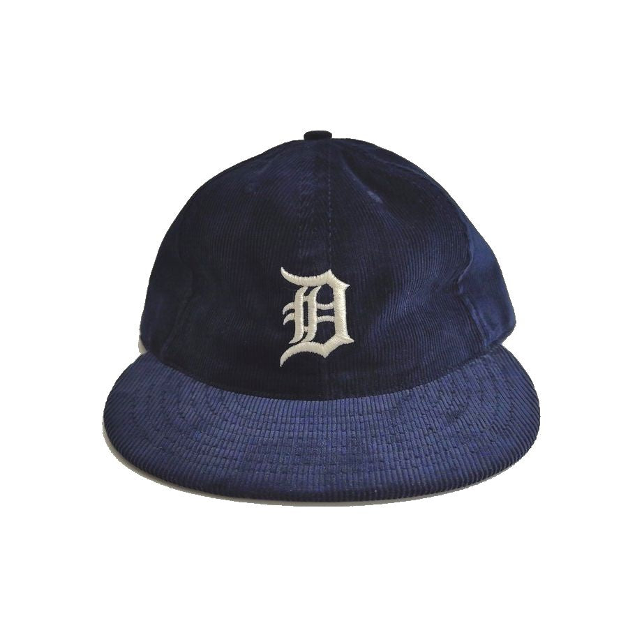 COOPERSTOWN BALL CAP / CORDUROY CAP / 1953 DALLAS EAGLES / BLACK / SOFT VISOR / NAVY / SPECIAL ORDER MODEL / MADE IN USA