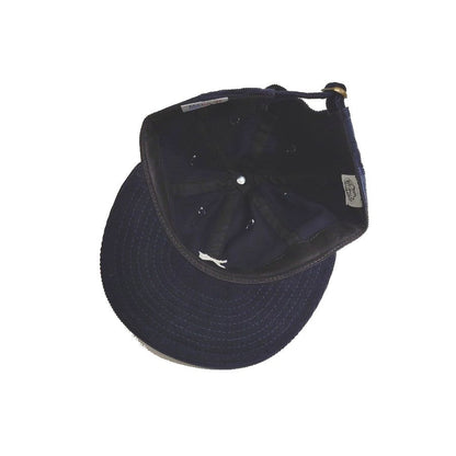 COOPERSTOWN BALL CAP / CORDUROY CAP / 1953 DALLAS EAGLES / BLACK / SOFT VISOR / NAVY / SPECIAL ORDER MODEL / MADE IN USA