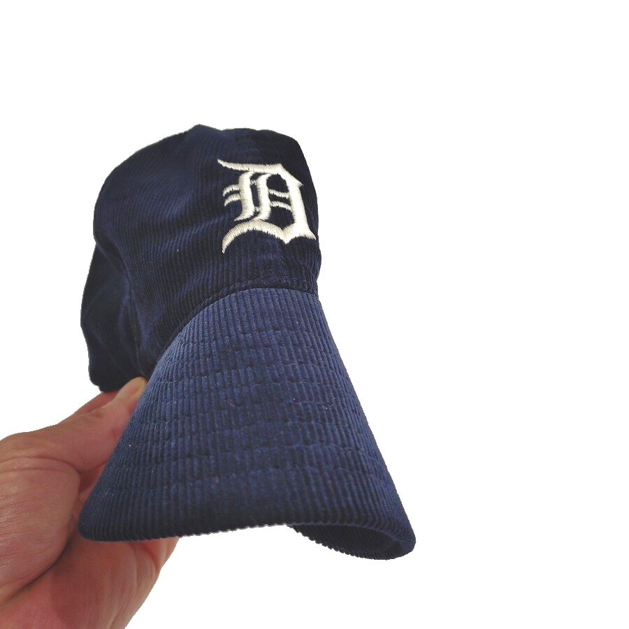 COOPERSTOWN BALL CAP / CORDUROY CAP / 1953 DALLAS EAGLES / BLACK / SOFT VISOR / NAVY / SPECIAL ORDER MODEL / MADE IN USA