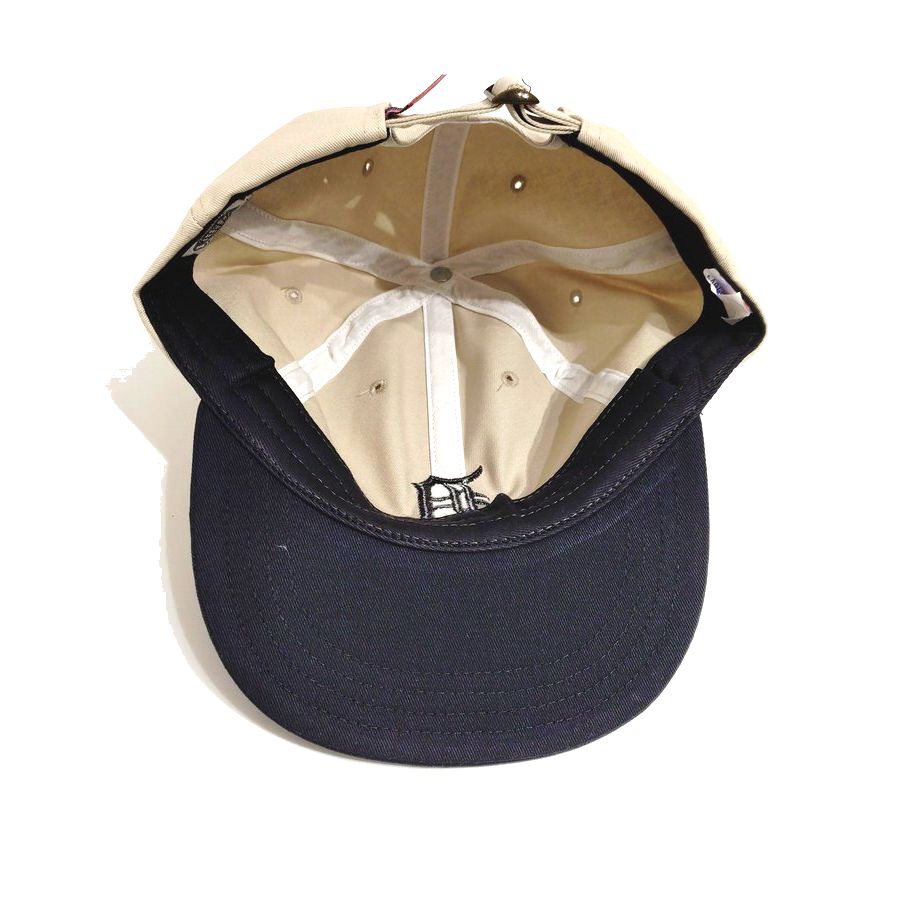 COOPERSTOWN BALL CAP / 1953 DALLAS EAGLES / STONE×BLACK / SPECIAL ORDER COLOR / MADE IN USA