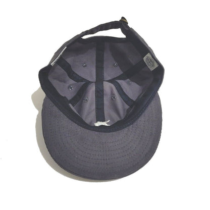 COOPERSTOWN BALL CAP / CORDUROY CAP / 1953 DALLAS EAGLES / GRAY / SOFT VISOR / SPECIAL ORDER MODEL / MADE IN USA