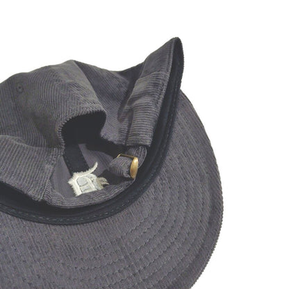 COOPERSTOWN BALL CAP / CORDUROY CAP / 1953 DALLAS EAGLES / GRAY / SOFT VISOR / SPECIAL ORDER MODEL / MADE IN USA