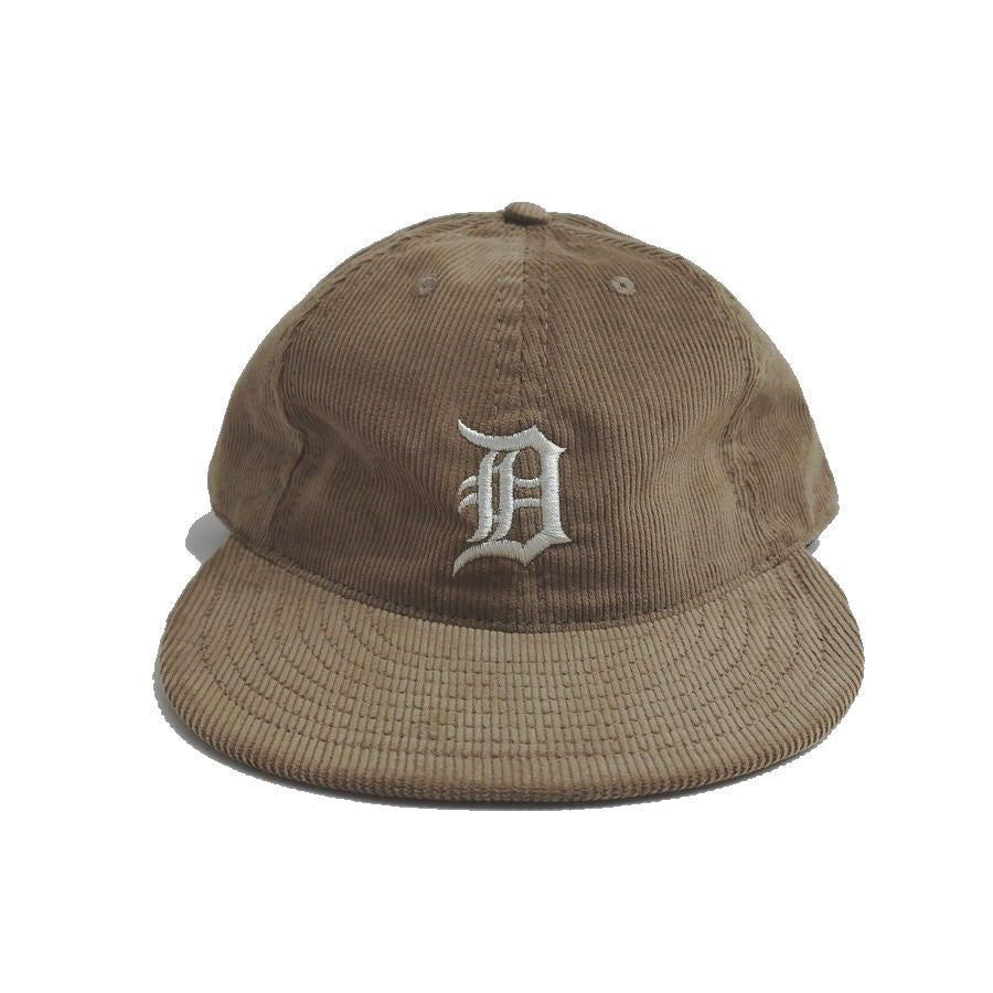 COOPERSTOWN BALL CAP / CORDUROY CAP / 1953 DALLAS EAGLES / KHAKI / SOFT VISOR / SPECIAL ORDER MODEL / MADE IN USA