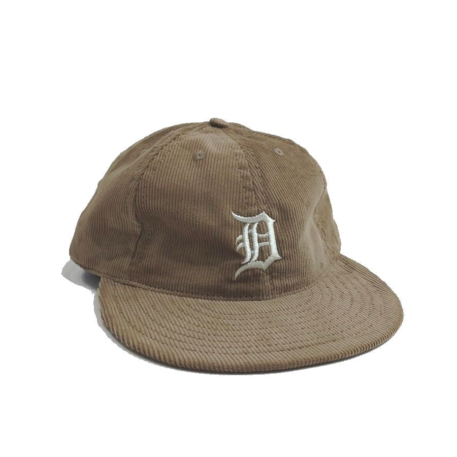 COOPERSTOWN BALL CAP / CORDUROY CAP / 1953 DALLAS EAGLES / KHAKI / SOFT VISOR / SPECIAL ORDER MODEL / MADE IN USA
