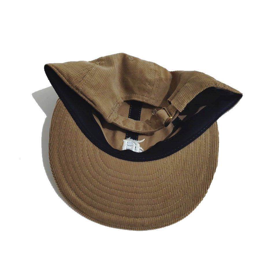 COOPERSTOWN BALL CAP / CORDUROY CAP / 1953 DALLAS EAGLES / KHAKI / SOFT VISOR / SPECIAL ORDER MODEL / MADE IN USA