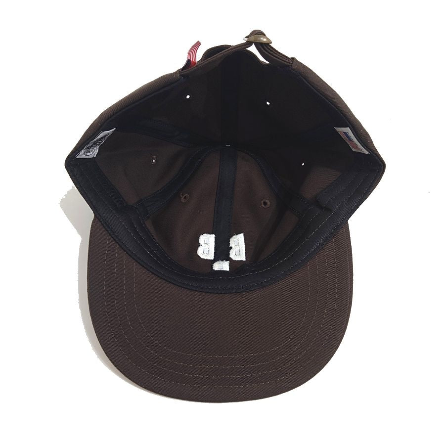 COOPERSTOWN BALL CAP / 1948 BIRMINGHAM BLACK BARONS / DARK BROWN / SPECIAL ORDER COLOR / MADE IN USA