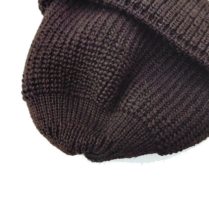modAS / KNIT CAP / JUIST / DARK BROWN / VIRGIN WOOL / MADE IN GERMANY