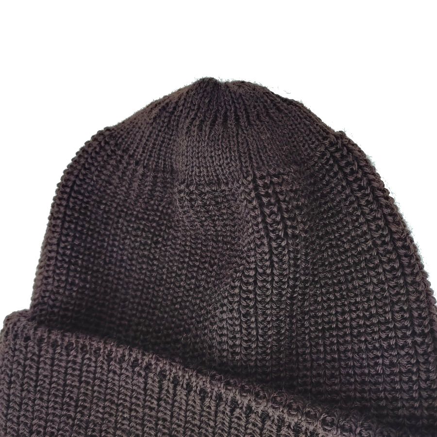modAS / KNIT CAP / JUIST / DARK BROWN / VIRGIN WOOL / MADE IN GERMANY