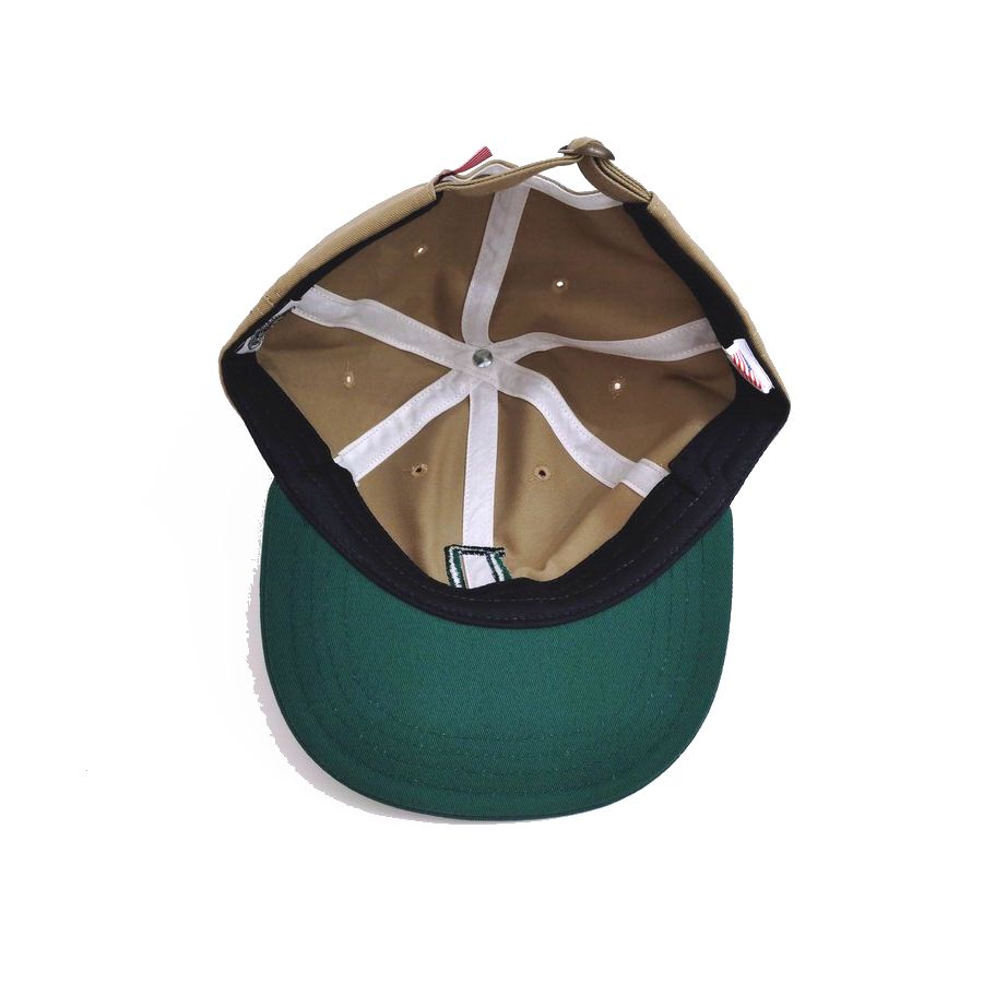 COOPERSTOWN BALL CAP / 1942 DARTMOUTH -UNIVERSITY / KHAKI×GREEN / SPECIAL ORDER COLOR / MADE IN USA