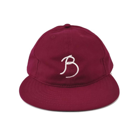 COOPERSTOWN BALL CAP / 1915 BROOKLYN TIP TOPS / BRUSHED COTTON TWILL / SOFT VISOR / D-RING / MAROON / MADE IN USA