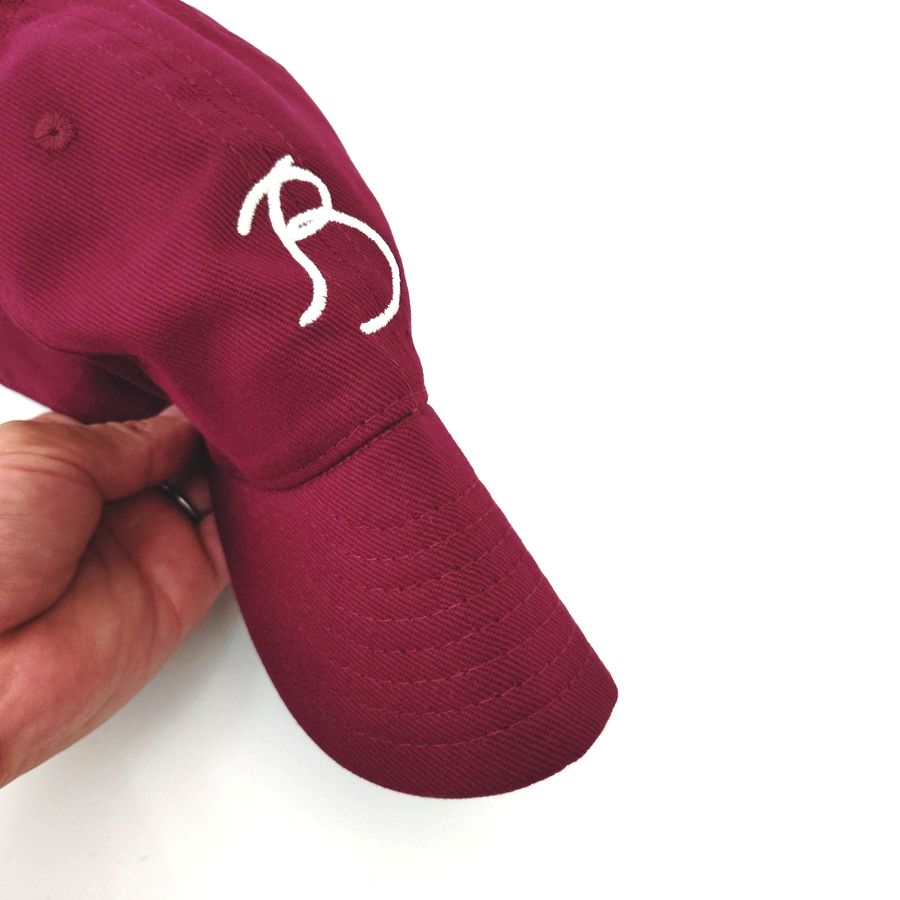 COOPERSTOWN BALL CAP / 1915 BROOKLYN TIP TOPS / BRUSHED COTTON TWILL / SOFT VISOR / D-RING / MAROON / MADE IN USA