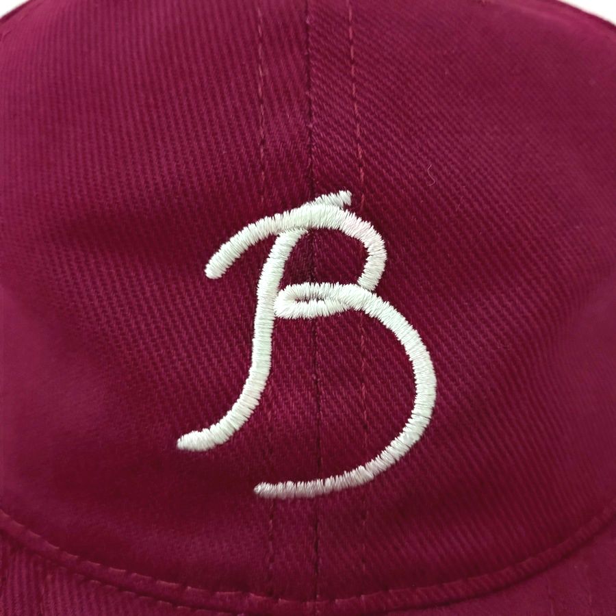 COOPERSTOWN BALL CAP / 1915 BROOKLYN TIP TOPS / BRUSHED COTTON TWILL / SOFT VISOR / D-RING / MAROON / MADE IN USA