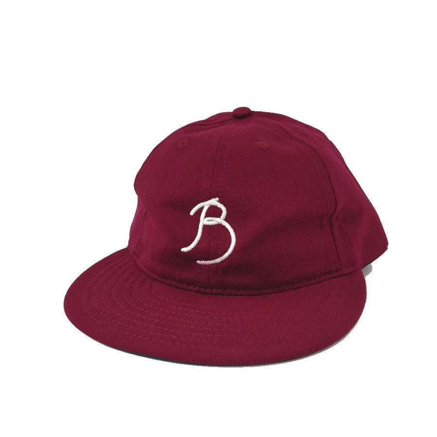 COOPERSTOWN BALL CAP / 1915 BROOKLYN TIP TOPS / BRUSHED COTTON TWILL / SOFT VISOR / D-RING / MAROON / MADE IN USA