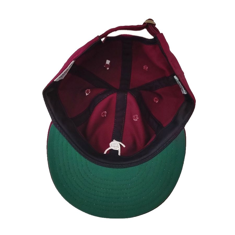 COOPERSTOWN BALL CAP / 1915 BROOKLYN TIP TOPS / BRUSHED COTTON TWILL / SOFT VISOR / D-RING / MAROON / MADE IN USA