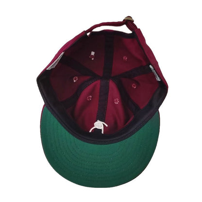 COOPERSTOWN BALL CAP / 1915 BROOKLYN TIP TOPS / BRUSHED COTTON TWILL / SOFT VISOR / D-RING / MAROON / MADE IN USA