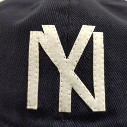 COOPERSTOWN BALL CAP / 1935 NEWYORK BLACK YANKEES / BRUSHED COTTON TWILL / SOFT VISOR / SNAP / NAVY / FELT / SPECIAL ORDER / MADE IN USA
