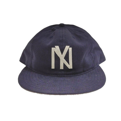 COOPERSTOWN BALL CAP / 1935 NEWYORK BLACK YANKEES / BRUSHED COTTON TWILL / SOFT VISOR / SNAP / NAVY / FELT / SPECIAL ORDER / MADE IN USA