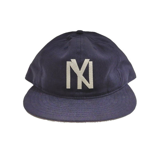 COOPERSTOWN BALL CAP / 1935 NEWYORK BLACK YANKEES / BRUSHED COTTON TWILL / SOFT VISOR / SNAP / NAVY / FELT / SPECIAL ORDER / MADE IN USA