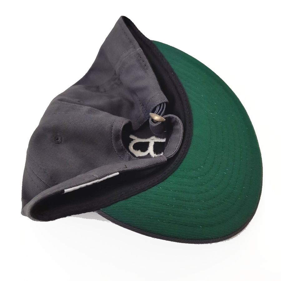 COOPERSTOWN BALL CAP / 1955 BROOKLYN DODGERS / BRUSHED COTTON TWILL / SOFT VISOR / D-RING / CHACOAL / MADE IN USA